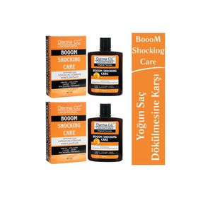 Derma CC Laboratories 2x500 ml Yoğun Saç Dökülmesi Karşıtı Booom Shocking Care Şampuan