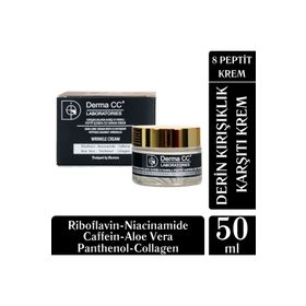 Derma CC Laboratories 50 ml 8 Farklı Peptit İçeren Kırışıklıklara Karşı Cilt Bakım Kremi