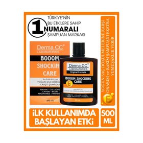 Derma CC Laboratories Booom Shocking Care 500 ml Yoğun Saç Dökülmesine Karşı Şampuan