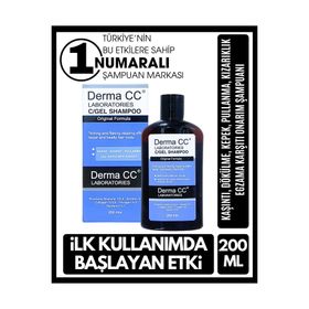 Derma CC Laboratories Gel 200 ml Şampuan