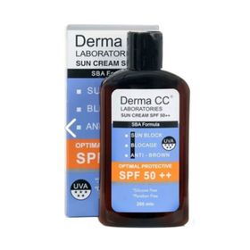Derma CC Sun Block Anti Brown Blocage 200 ml SPF50 Güneş Kremi