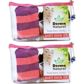 Derma Naturel 2x4 Parça Banyo Bakım Seti