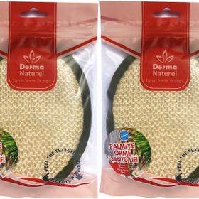 Derma Naturel 2xMS-02 Örme Banyo-Yüz Lifi