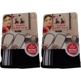 Derma Naturel 2xMS 28 Siyah Krep Kese