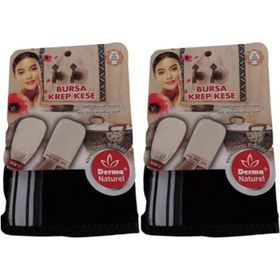 Derma Naturel 2xMS 28 Siyah Krep Kese