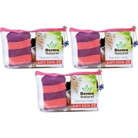 Derma Naturel 3x4 Parça Banyo Bakım Seti