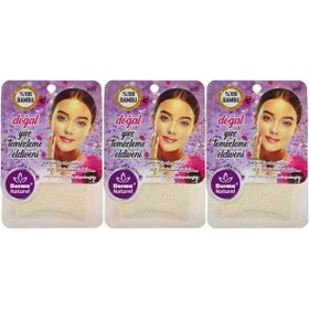 Derma Naturel 3xMS-32 Yüz Temizleme Eldiveni