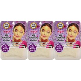 Derma Naturel 3xMS-32 Yüz Temizleme Eldiveni