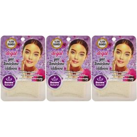 Derma Naturel 3xMS-32 Yüz Temizleme Eldiveni
