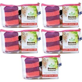 Derma Naturel 5x4 Parça Banyo Bakım Seti