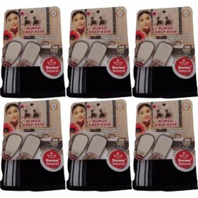 Derma Naturel 6xMS 28 Siyah Krep Kese