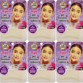 Derma Naturel 6xMS-32 Yüz Temizleme Eldiveni