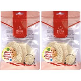 Derma Naturel Loofah 2xMS-06 Yüz Temizleme Lifi