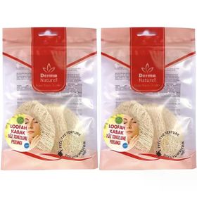 Derma Naturel Loofah 2xMS-06 Yüz Temizleme Lifi