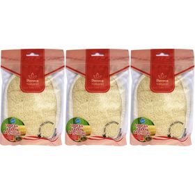 Derma Naturel Loofah 3xMS-10 Kabak Banyo ve Yüz Lifi