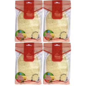 Derma Naturel Loofah 4xMS-10 Kabak Banyo ve Yüz Lifi