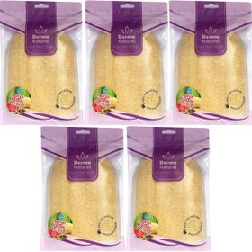 Derma Naturel Loofah Kabak Havlu 5xMS-11 Banyo Eldiveni