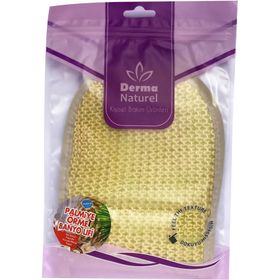 Derma Naturel MS-04 15x24 cm Palmiye Lifi Örme Banyo Eldiveni