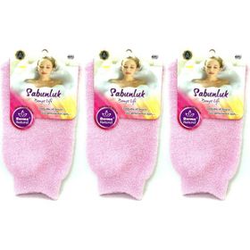 Derma Naturel MS-30 3'lü Sabunlu Banyo Lifi