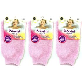 Derma Naturel MS-30 3'lü Sabunlu Banyo Lifi
