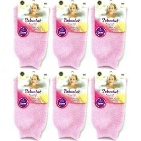 Derma Naturel MS-30 6'lı Sabunlu Banyo Lifi
