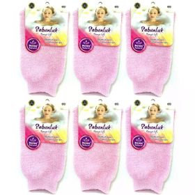 Derma Naturel MS-30 6'lı Sabunlu Banyo Lifi