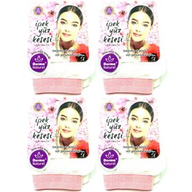 Derma Naturel Ms 31 4'lü İpek Yüz Kesesi
