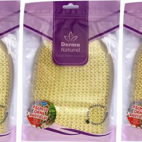 Derma Naturel Palmiye Lifi Örme 3xMS-04 Banyo Eldiveni