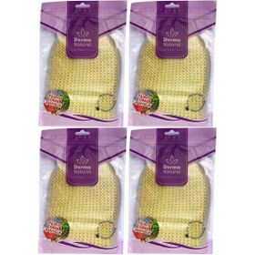 Derma Naturel Palmiye Lifi Örme 4xMS-04 Banyo Eldiveni