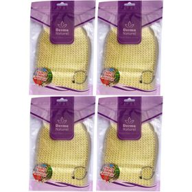 Derma Naturel Palmiye Lifi Örme 4xMS-04 Banyo Eldiveni