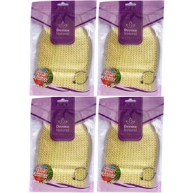 Derma Naturel Palmiye Lifi Örme 4xMS-04 Banyo Eldiveni