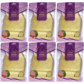 Derma Naturel Palmiye Lifi Örme 6xMS-04 Banyo Eldiveni