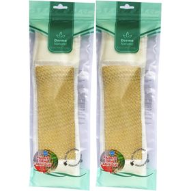 Derma Naturel Palmiye Örme İpli 8x24 cm 2'li Banyo Kemeri