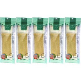 Derma Naturel Palmiye Örme İpli 8x24 cm 5'li Banyo Kemeri