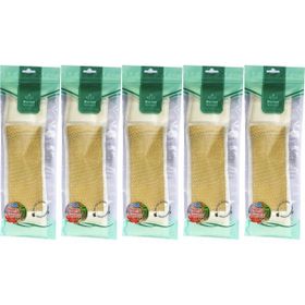 Derma Naturel Palmiye Örme İpli 8x24 cm 5'li Banyo Kemeri