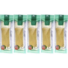 Derma Naturel Palmiye Örme İpli 8x24 cm 5'li Banyo Kemeri
