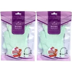 Derma Naturel Parmaklı 2xMS-23 Banyo Eldiveni