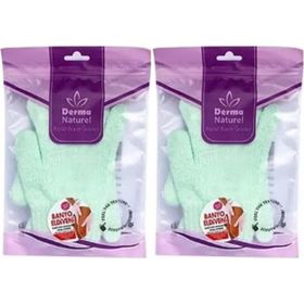 Derma Naturel Parmaklı 2xMS-23 Banyo Eldiveni