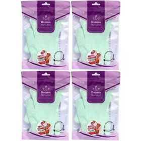 Derma Naturel Parmaklı 4xMS-23 Banyo Eldiveni
