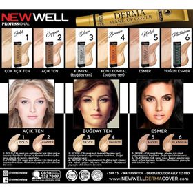 Derma Silver Make Up Cover Kapatıcı Fondöten
