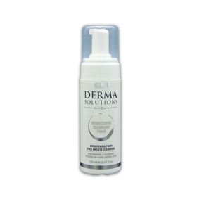 Derma Solutions 150 ml Brightening Cleansing Foam Lekeli Ciltler İçin Yüz Yıkama Köpüğü