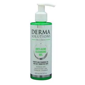 Derma Solutions 200 ml Anti Acne Gel Temizleme Jeli