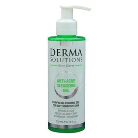 Derma Solutions 200 ml Anti Acne Gel Temizleme Jeli