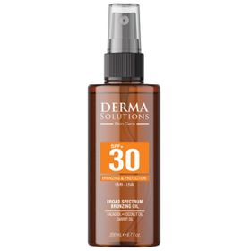 Derma Solutions Bronzing Oil 200 ml Bronzlaştırıcı Yağ