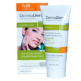 Dermaderm 100 gr Yüz ve Göz Çevresi Kırışıklık Karşıtı Krem