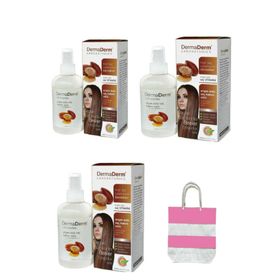 Dermaderm 3x250 ml Argan Özlü Saç Bakım Sütü