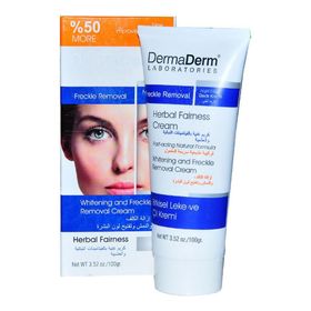 Dermaderm Bitkisel Cilt Beyazlatıcı Gece 100 gr Leke Kremi