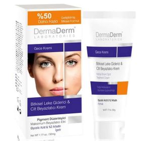 Dermaderm Bitkisel Leke ve Çil Giderici 100 gr Gündüz Kremi