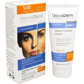 Dermaderm Bitkisel Leke ve Çil Giderici 100 gr Gündüz Kremi