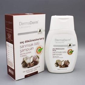 Dermaderm Dökülen Saçlar İçin 300 ml Dökülme Karşıtı Sarımsaklı Şampuan